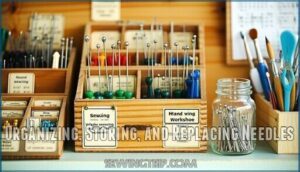 organizing, storing, and replacing needles