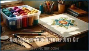 organizing your needlepoint kit