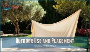 outdoor use and placement
