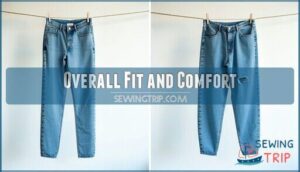 overall fit and comfort