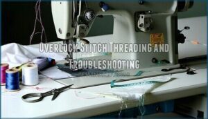 overlock stitch threading and troubleshooting
