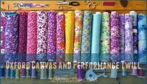 oxford canvas and performance twill oxford canvas and performance twill
