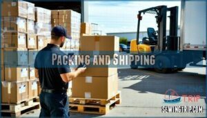 packing and shipping