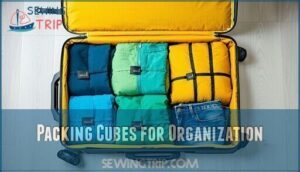 packing cubes for organization