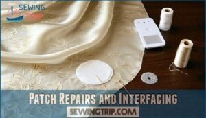 patch repairs and interfacing