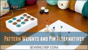 pattern weights and pin alternatives