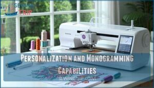 personalization and monogramming capabilities
