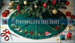 personalized tree skirt