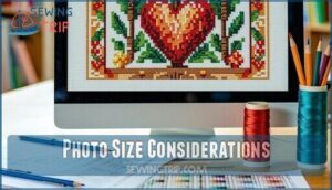 photo size considerations