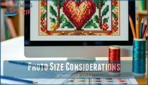 photo size considerations