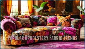 popular upholstery fabric trends