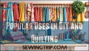 popular uses in diy and quilting