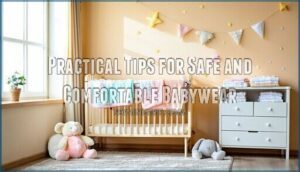 practical tips for safe and comfortable babywear