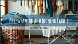pre-washing and ironing fabric pre-washing and ironing fabric