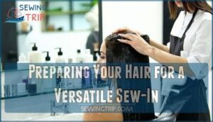 preparing your hair for a versatile sew-in