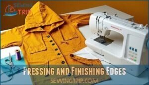 pressing and finishing edges