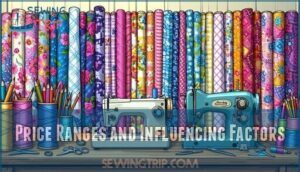 price ranges and influencing factors
