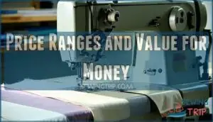 price ranges and value for money