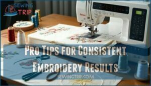 pro tips for consistent embroidery results
