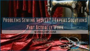 problems sewing velvet