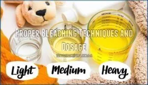 proper bleaching techniques and dosage proper bleaching techniques and dosage