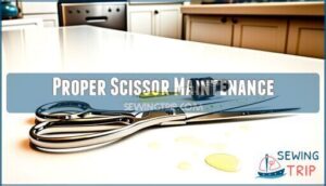 proper scissor maintenance