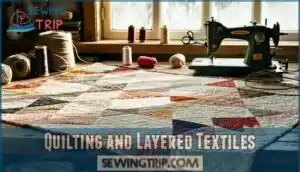 quilting and layered textiles