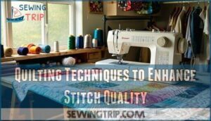 quilting techniques to enhance stitch quality
