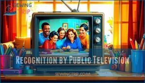 recognition by public television