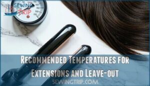 recommended temperatures for extensions and leave-out