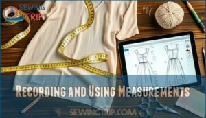 recording and using measurements