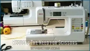 reduces the need for scissors