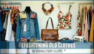 refashioning old clothes