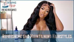 refreshing and maintaining hairstyles