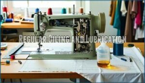 regular oiling and lubrication