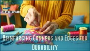 reinforcing corners and edges for durability