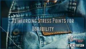 reinforcing stress points for durability
