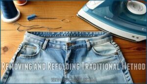 removing and refolding traditional method