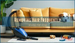 removing hair frequently