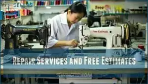 repair services and free estimates