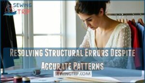 resolving structural errors despite accurate patterns