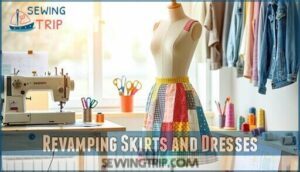 revamping skirts and dresses