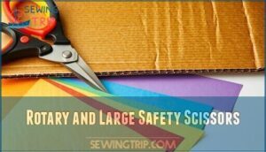 rotary and large safety scissors
