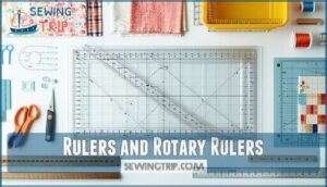rulers and rotary rulers