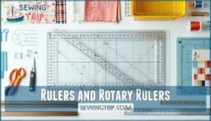 rulers and rotary rulers