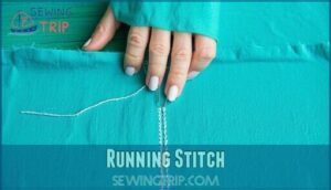 running stitch running stitch