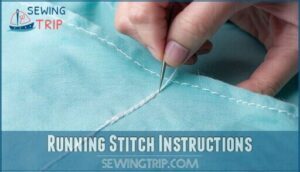 running stitch instructions