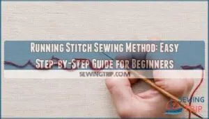 running stitch sewing method