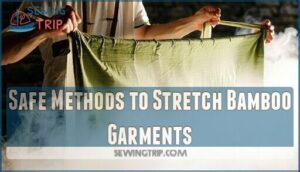 safe methods to stretch bamboo garments