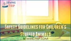 safety guidelines for children's stuffed animals